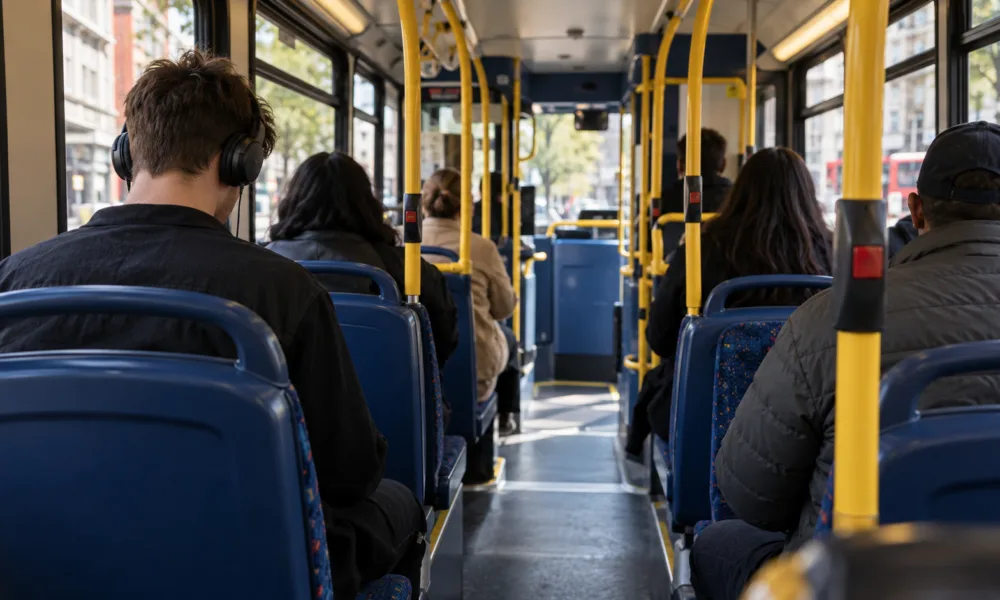 Głośna muzyka w autobusach w Anglii może kosztować do 100 funtów – rząd zaostrza walkę z zachowaniami aspołecznymi w transporcie