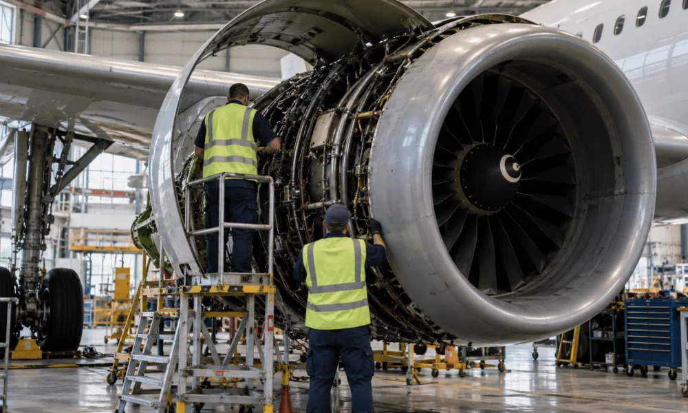 Ryanair może dostać 67 milionów funtów dotacji – zakład obsługi silników w Irlandii Północnej