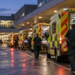 Stan krytyczny w szpitalach w Nottingham – pacjenci godzinami czekają na korytarzach