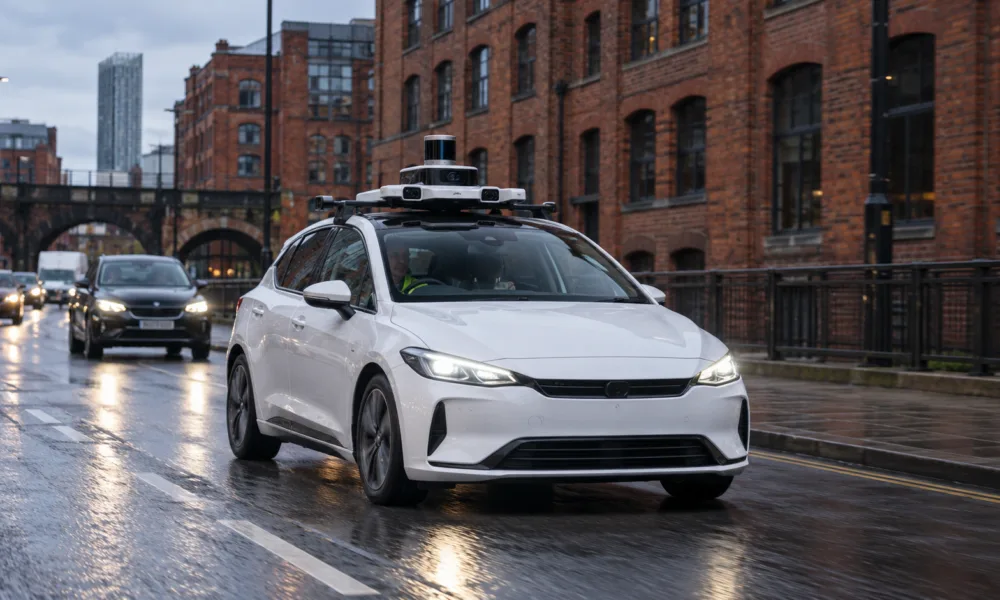 Uber testuje autonomiczne taksówki w Manchesterze – pierwszy krok do robotaksówek w brytyjskich miastach