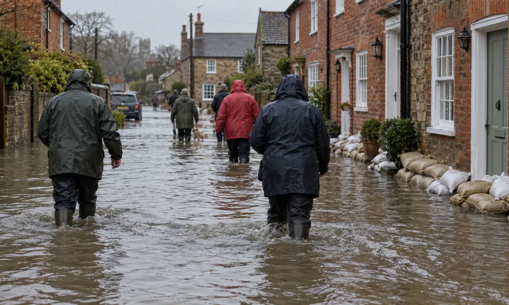 Rząd powołał zespół ds. ekstremalnej pogody – Met Office ostrzega przed mokrą i wietrzną zimą