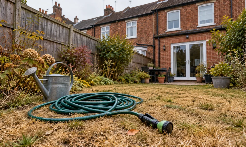 Zakaz podlewania wężem ogrodowym zostaje na całą jesień – Thames Water: zbiorniki wciąż daleko poniżej normy