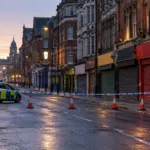 Policjant postrzelony w centrum Nottingham – policja szuka dwóch podejrzanych