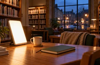 Lampy na zimową chandrę do wypożyczenia w bibliotekach North Yorkshire – przed zmianą czasu w nocy z 24 na 25 października