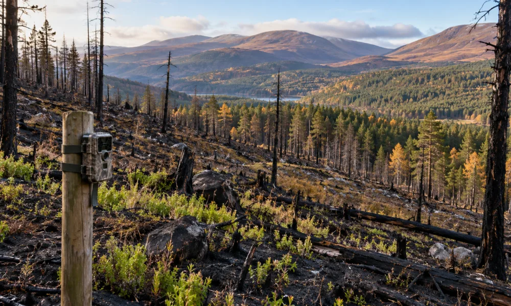 Ponad milion funtów na odbudowę przyrody w Szkocji – 150 100 funtów na tereny zniszczone przez lipcowy pożar w Cairngorms