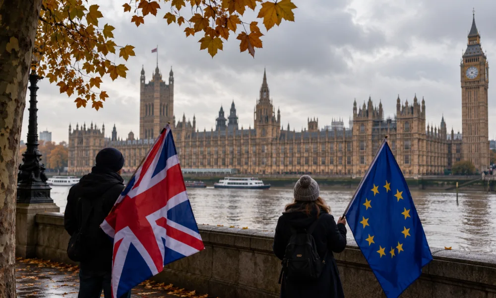 Premier Andy Burnham chce „uczciwej dyskusji” o powrocie swobodnego przepływu osób z UE – konserwatyści i Reform UK mówią o zdradzie brexitu