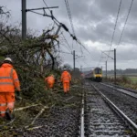 Greater Anglia po zniszczeniach sieci trakcyjnej – linie znów otwarte, ale w niedzielę 25 października wciąż utrudnienia na trasach z Londynu do Norwich i Ipswich
