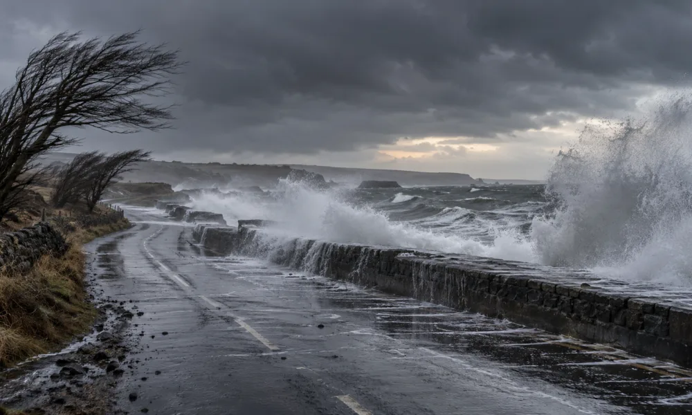 Kolejna wichura we wtorek 27 października – Met Office ostrzega przed wiatrem w Szkocji, północnej Anglii i Irlandii Północnej
