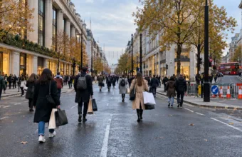 Oxford Street bez samochodów od poniedziałku 26 października – prawie kilometr deptaka w centrum Londynu, autobusy na objazdach