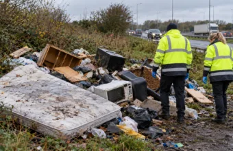 „Śmieciowi detektywi” tropią sprawców nielegalnych wysypisk koło Grimsby i w Hull – kara może sięgnąć 5 000 funtów