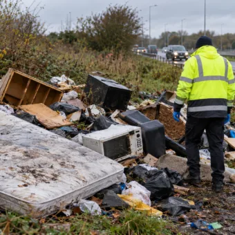 „Śmieciowi detektywi” tropią sprawców nielegalnych wysypisk koło Grimsby i w Hull – kara może sięgnąć 5 000 funtów